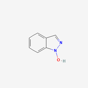 molecular formula C7H6N2O B8011745 1H-吲唑-1-醇 