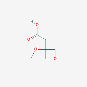 2-(3-Methoxyoxetan-3-yl)acetic acid