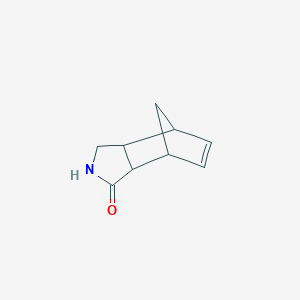 molecular formula C9H11NO B8011795 2,3,3A,4,7,7a-Hexahydro-1H-4,7-methanoisoindol-1-one 