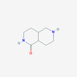 molecular formula C8H14N2O B8011824 Octahydro-2,6-naphthyridin-1(2H)-one 