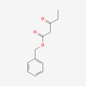 molecular formula C12H14O3 B8011883 Benzyl 3-oxopentanoate 
