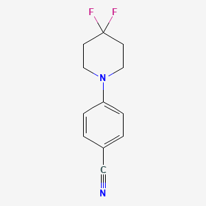 4-(4,4-Difluoropiperidin-1-yl)benzonitrile