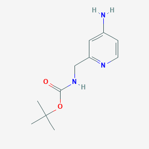 4-Amino-2-(Boc-aminomethyl)pyridine
