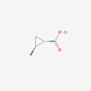 (1S,2R)-2-methylcyclopropane-1-carboxylic acid