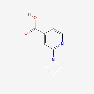 2-(Azetidin-1-yl)pyridine-4-carboxylic acid