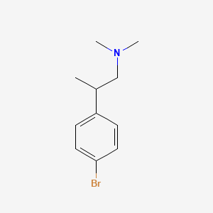 2-(4-Bromophenyl)-N,N-dimethylpropan-1-amine