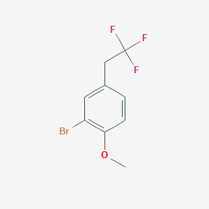 2-Bromo-1-methoxy-4-(2,2,2-trifluoroethyl)benzene
