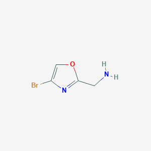 C-(4-Bromo-oxazol-2-yl)-methylamine
