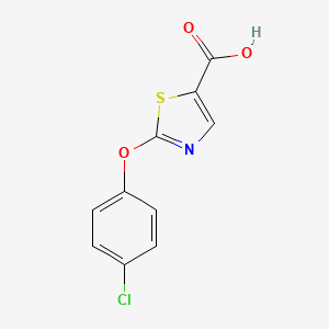 2-(4-Chlorophenoxy)thiazole-5-carboxylic acid