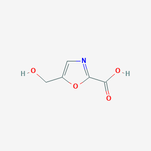 5-(Hydroxymethyl)-1,3-oxazole-2-carboxylic acid