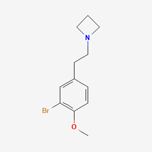 1-(3-Bromo-4-methoxyphenethyl)azetidine