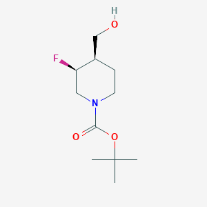 (3S,4R)-rel-tert-Butyl 3-fluoro-4-(hydroxymethyl)piperidine-1-carboxylate