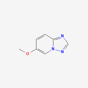 molecular formula C7H7N3O B8012585 6-Methoxy-[1,2,4]triazolo[1,5-a]pyridine 