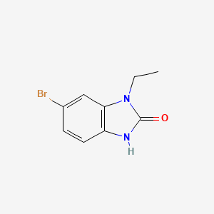 6-bromo-1-ethyl-2,3-dihydro-1H-1,3-benzodiazol-2-one