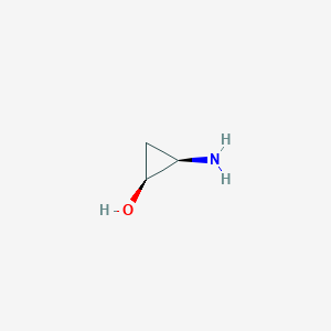 molecular formula C3H7NO B8012654 rac-(1R,2S)-2-aminocyclopropan-1-ol 