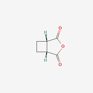 molecular formula C6H6O3 B8012855 (1R,5S)-rel-3-Oxabicyclo[3.2.0]heptane-2,4-dione 