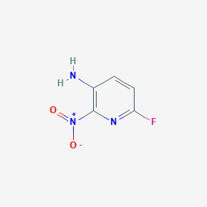 molecular formula C5H4FN3O2 B8012860 6-Fluoro-2-nitropyridin-3-amine 