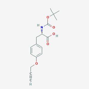molecular formula C17H21NO5 B8012930 N-Boc-O-2-propyn-1-yl-L-tyrosine 