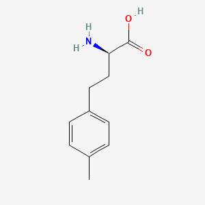 molecular formula C11H15NO2 B8012945 (R)-4-Methylhomophenylalanine 