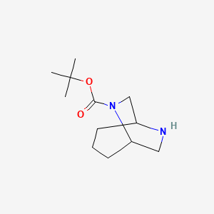 tert-Butyl 6,8-diazabicyclo[3.2.2]nonane-6-carboxylate