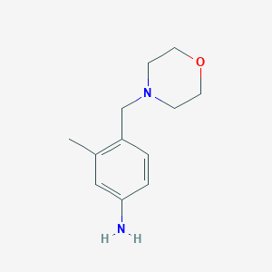 3-Methyl-4-(morpholin-4-ylmethyl)aniline