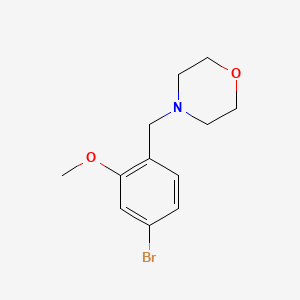 4-(4-Bromo-2-methoxy-benzyl)-morpholine