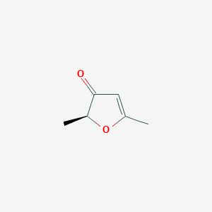 (2S)-2,5-dimethylfuran-3-one