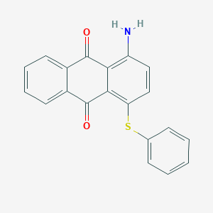 B080135 9,10-Anthracenedione, 1-amino-4-(phenylthio)- CAS No. 13483-52-8
