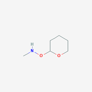 molecular formula C6H13NO2 B8013518 N-(oxan-2-yloxy)methanamine 
