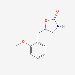 5-((2-Methoxyphenyl)methyl)-2-oxazolidinone