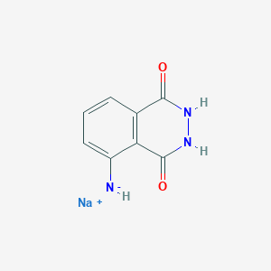 molecular formula C8H6N3NaO2 B8013802 CID 11298565 