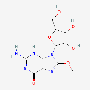molecular formula C11H15N5O6 B8013863 CID 259810 