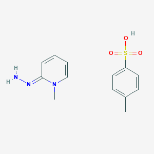 molecular formula C13H17N3O3S B8013898 4-methylbenzenesulfonic acid;(E)-(1-methylpyridin-2-ylidene)hydrazine 