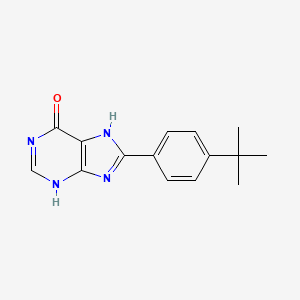 molecular formula C15H16N4O B8013954 CID 91754175 