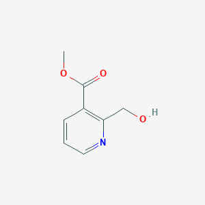molecular formula C8H9NO3 B8014027 Methyl 2-(hydroxymethyl)nicotinate 
