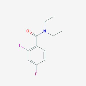 N,N-diethyl-4-fluoro-2-iodobenzamide