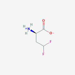 molecular formula C4H7F2NO2 B8014451 CID 51890179 