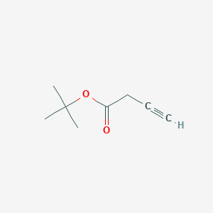 molecular formula C8H12O2 B8014494 Tert-butyl But-3-ynoate 