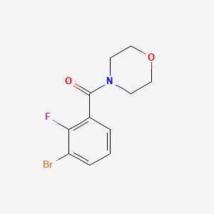 4-(3-Bromo-2-fluorobenzoyl)morpholine