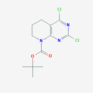 tert-Butyl 2,4-dichloro-6,7-dihydropyrido[2,3-d]pyrimidine-8(5H)-carboxylate