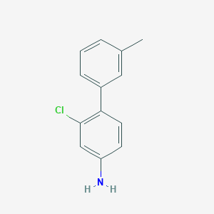 3-Chloro-4-(3-methylphenyl)aniline