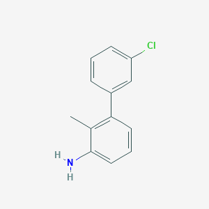 3-(3-Chlorophenyl)-2-methylaniline