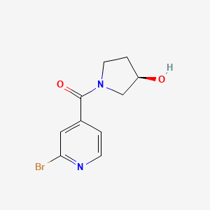 (3R)-1-(2-bromopyridine-4-carbonyl)pyrrolidin-3-ol