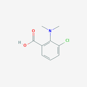 3-Chloro-2-(dimethylamino)benzoic acid