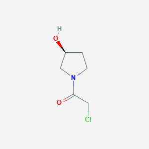 (S)-2-Chloro-1-(3-hydroxypyrrolidin-1-yl)ethanone