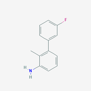 3-(3-Fluorophenyl)-2-methylaniline
