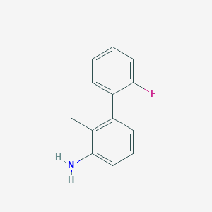 3-(2-Fluorophenyl)-2-methylaniline