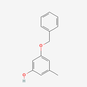 molecular formula C14H14O2 B8014863 3-(Benzyloxy)-5-methylphenol 