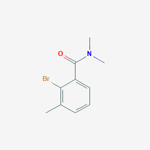 molecular formula C10H12BrNO B8014886 2-bromo-N,N,3-trimethylbenzamide 
