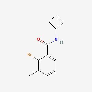 2-Bromo-N-cyclobutyl-3-methylbenzamide